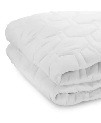 The Grand Down Alternative Fitted Mattress Pad Cover– White - Day bed (44x75")