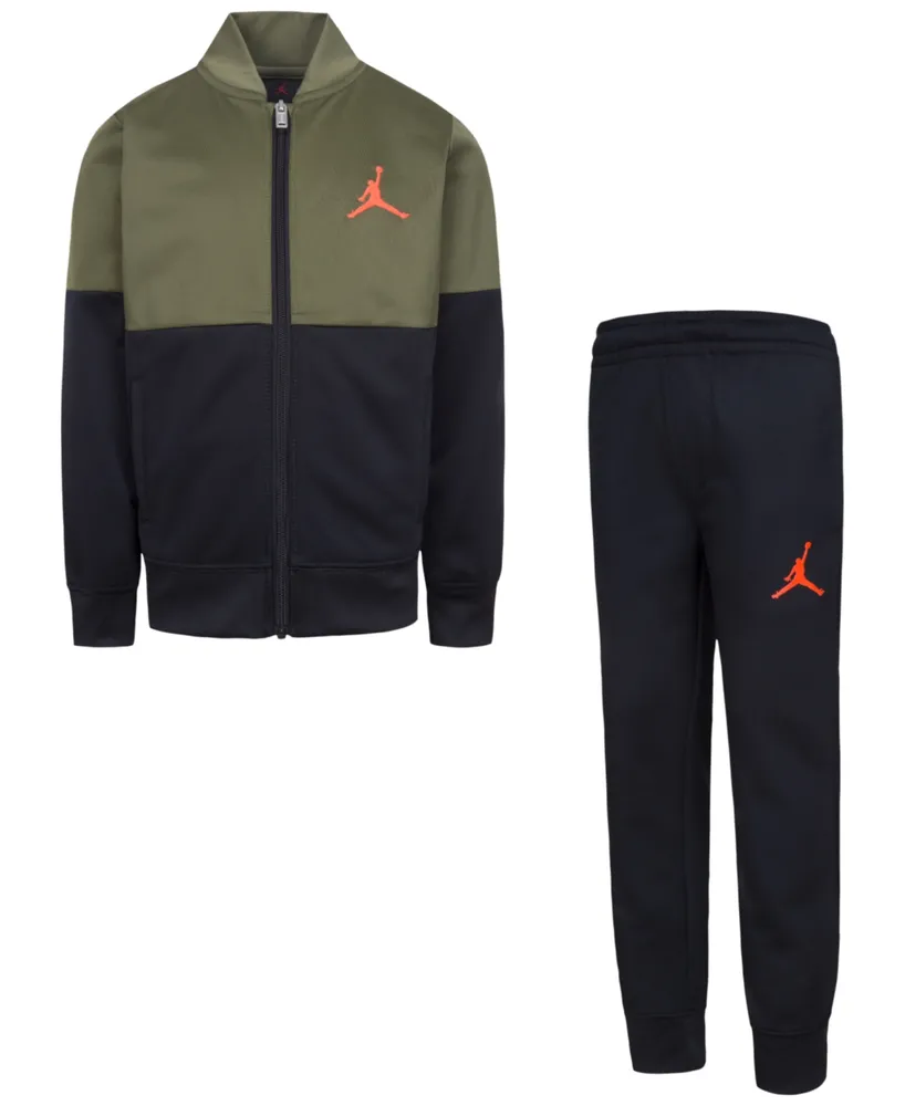 Jordan Little Boys 2-Pc. Colorblocked Jacket & Pants Set