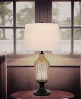 30.5" Height Glass Table Lamp