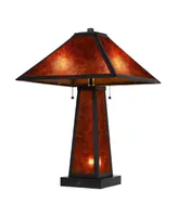 23.5" Height Amber Table Lamp