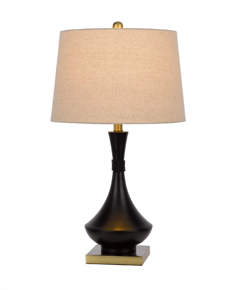 26.5" Height Metal Table Lamp Set