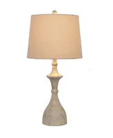 27" Height Resin Table Lamp Set