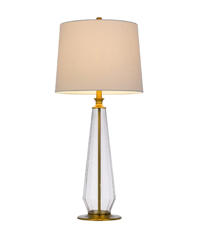 31" Height Glass Lamp Set