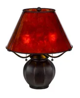 19.5" Height Metal and Resin Table Lamp