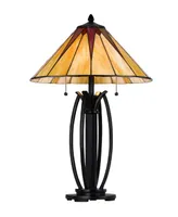 25" Height Metal and Resin Table Lamp