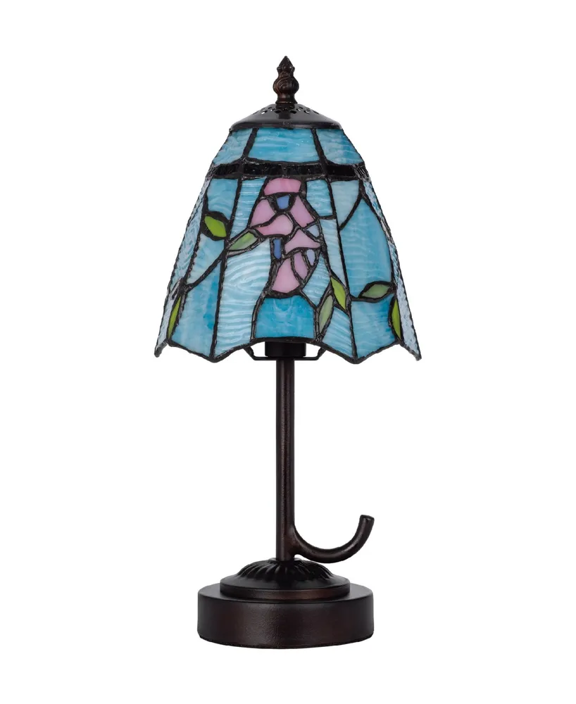 13" Height Metal and Resin Accent Lamp