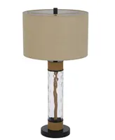 Bartow 32" Height Metal and Glass Table Lamp