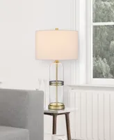 Lenoir 28" Height Glass Table Lamp Set