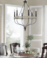 Grove 35" Height Metal Chandelier