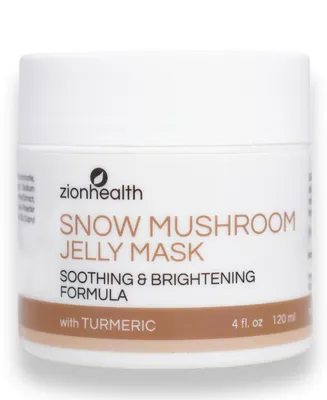 Zion Health Snow Mushroom Jelly Mask with Turmeric, 120ml