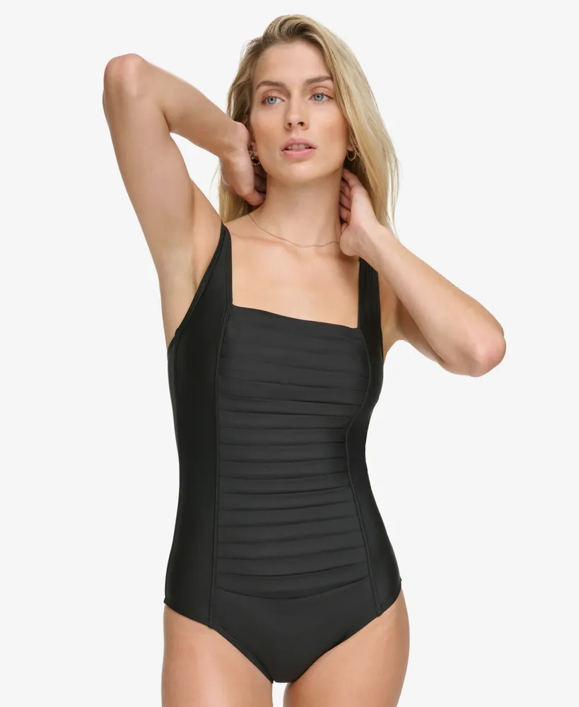 Soma Swim Ruffled One-Piece Swimsuit - Soma