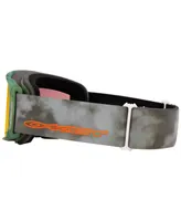 Oakley Unisex Line Miner L Stale Sandbech Signature Series Snow Goggles, Mirror OO7070