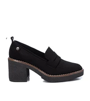 Women's Heeled Suede Moccasins By Xti