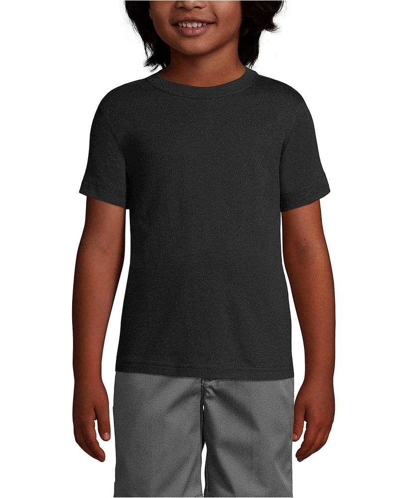 Lands' End Boys Short Sleeve Essential T-shirt