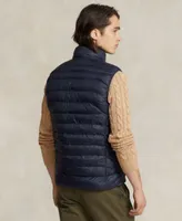 Polo Ralph Lauren Mens Packable Quilted Vest Cable Knit Cotton Sweater Mesh Polo Shirt Chino Pants