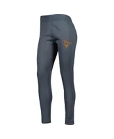 Women's Concepts Sport Charcoal Texas Longhorns Upbeat Sherpa Leggings