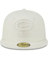 Men's New Era Cream Green Bay Packers Color Pack 59FIFTY Fitted Hat