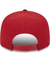 Men's New Era Cardinal Arizona Cardinals Main Script 9FIFTY Snapback Hat