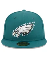 Men's New Era Midnight Green Philadelphia Eagles Main Patch 59FIFTY Fitted Hat