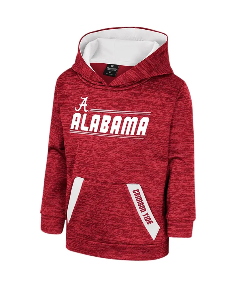 Toddler Boys and Girls Colosseum Crimson Alabama Tide Live Hardcore Pullover Hoodie