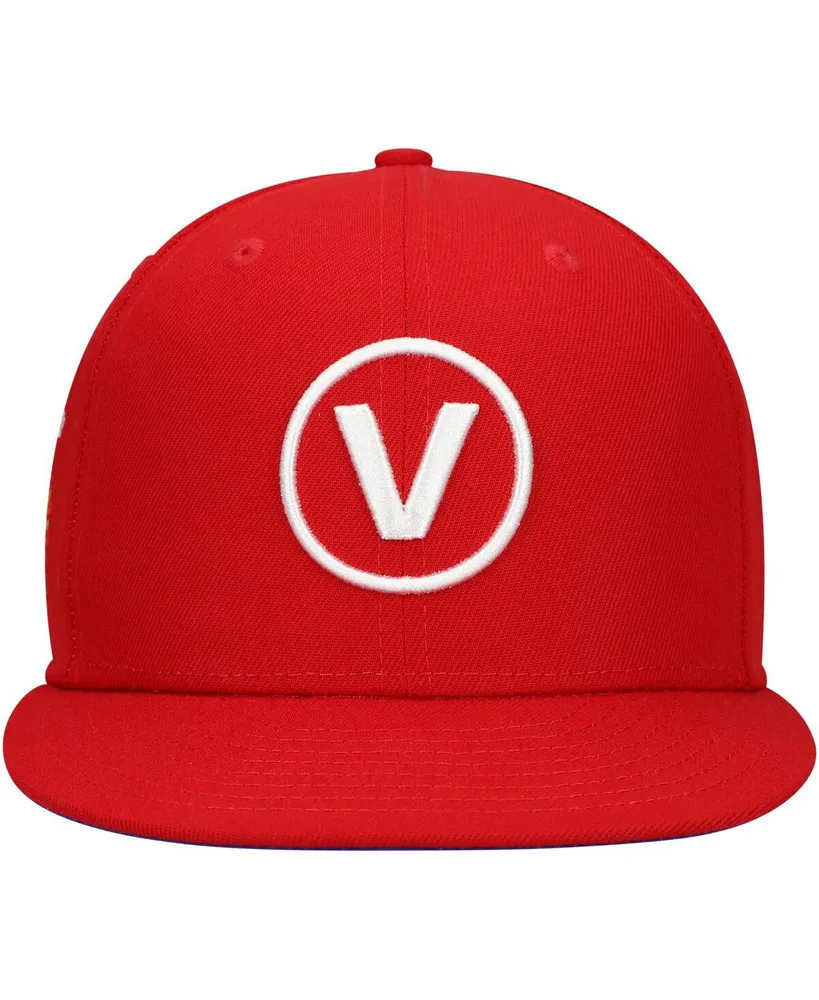 Men's Rings & Crwns Red Vargas Campeones Team Fitted Hat