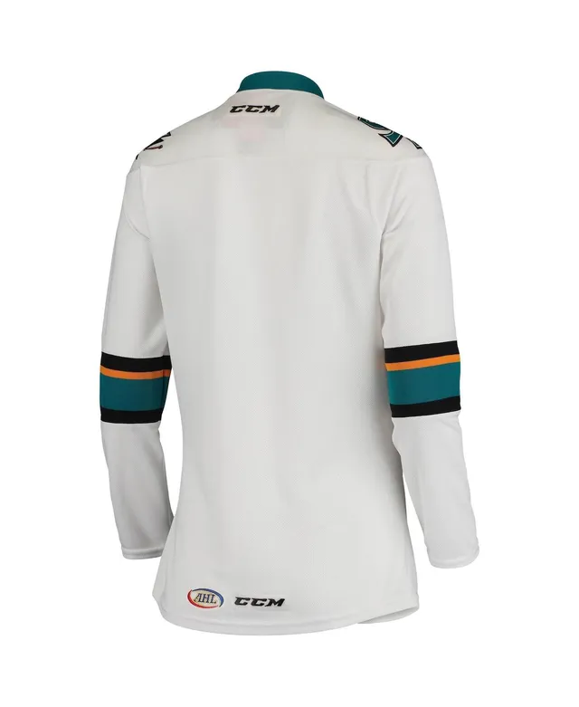 Ccm Women's Ccm White San Jose Barracuda Premier Away Jersey