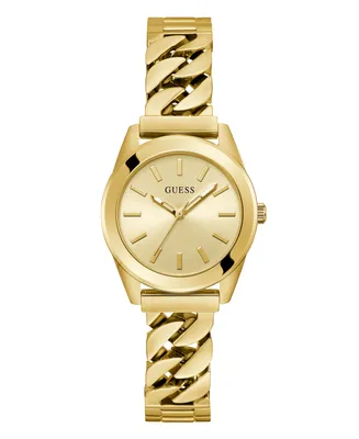 Guess Women's Analog Gold-Tone Stainless Steel Watch 32mm - Gold