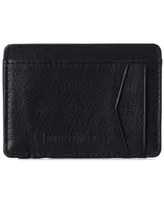 Alpine Swiss Men Rfid Safe Minimalist Front Pocket Wallet Leather Thin Card Case