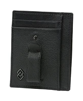 Alpine Swiss Double Diamond Mens Rfid Money Clip Minimalist Front Pocket Wallet