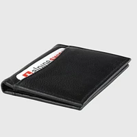 Alpine Swiss Thin Front Pocket Wallet Business Card Case 2 Id Window 6 Card Slot