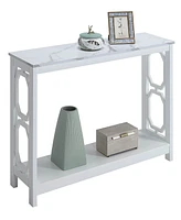 Convenience Concepts 39.5" Mdf Omega Console Table with Shelf