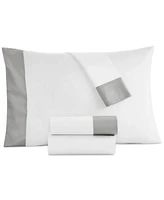 Hotel Collection Italian Percale Sateen Cuff 4-Pc. Sheet Set, California King, Exclusively at Macy's