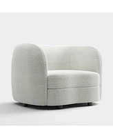 Isabella 43" Boucle Fabric Club Chair