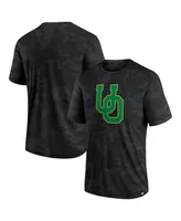 Men's Fanatics Black Oregon Ducks Camo Logo T-shirt