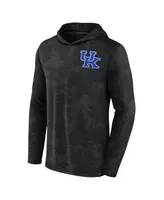 Men's Fanatics Black Kentucky Wildcats Camo Hoodie Long Sleeve T-shirt