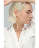 Jigsaw Puzzle Drop Earrings