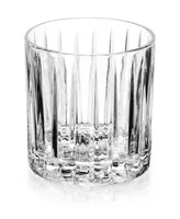 Godinger Parallels Double Old-Fashioned Glasses, Set of 6