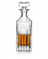 Godinger Parallels Whiskey Decanter, 26 oz