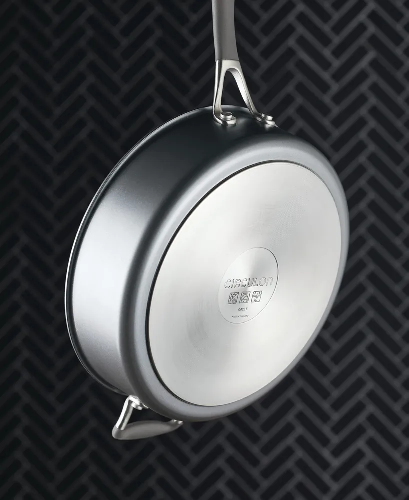 Circulon A1 Series with ScratchDefense Technology Aluminum 5-Quart Nonstick Induction Saute Pan with Lid