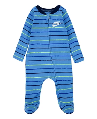 Nike Baby Girls or Boys Printed Footed Coverall