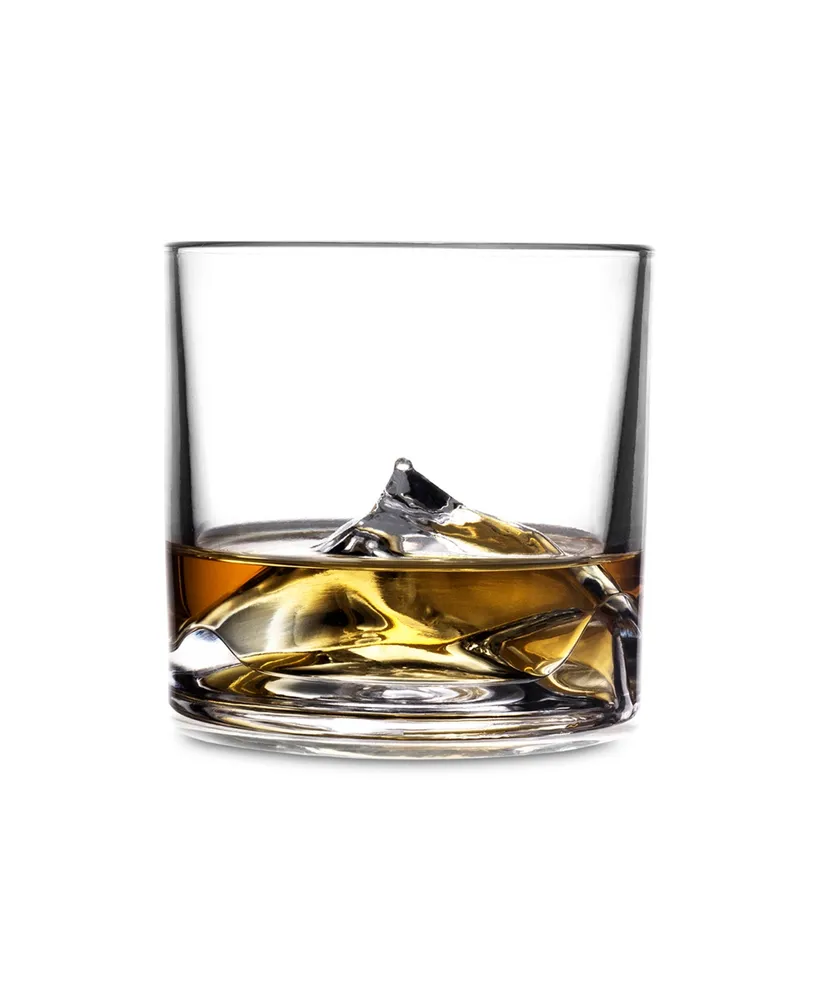 Liiton Mount Everest Whiskey Glasses, Set of 4