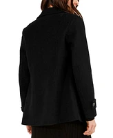 Belle & Bloom Women's Forget You Military Peacoat