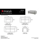 Orsha Fabric Zero Gravity Sofa Collection Created For Macys