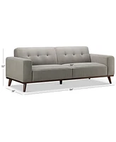 Vicenza 84" Mid-Century Upholstered Sofa