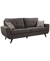 Paige 85.8" Stain-Resistant Fabric Sofa