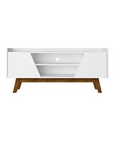 Manhattan Comfort Marcus 53.14" Medium Density Fiberboard 4-Shelf Tv Stand