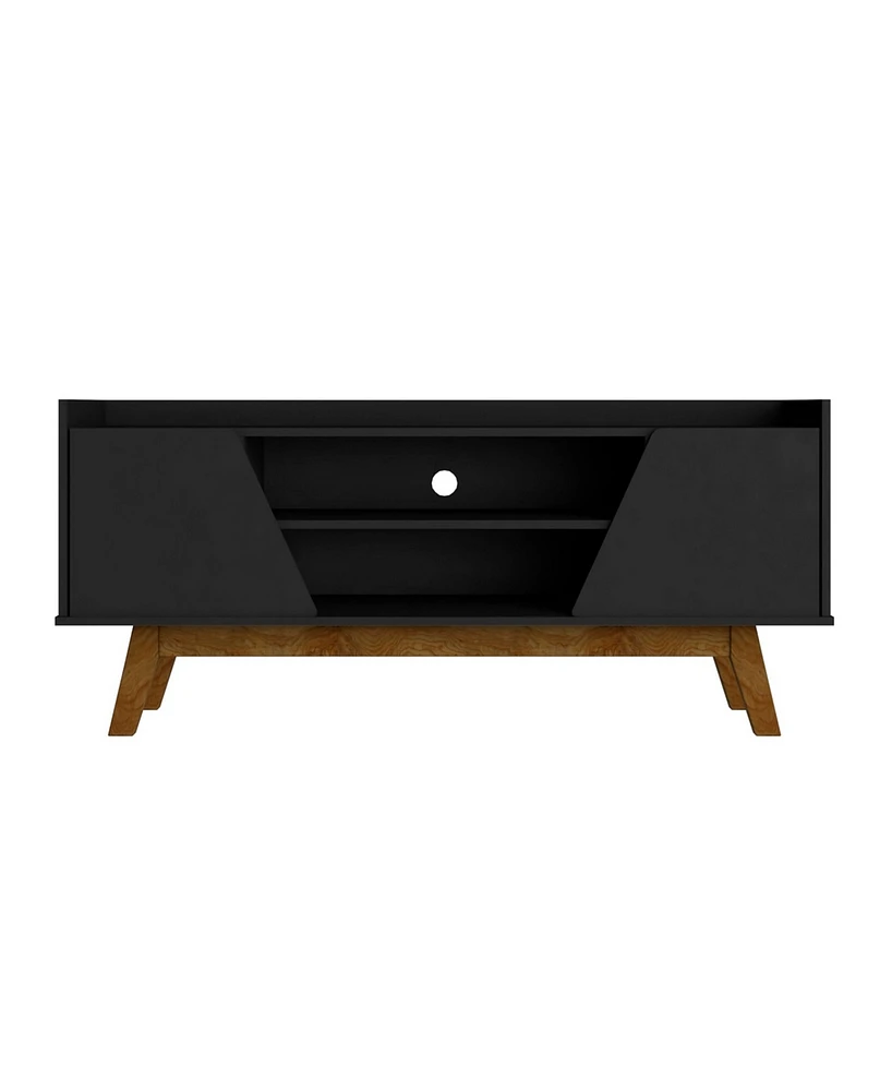 Manhattan Comfort Marcus 53.14" Medium Density Fiberboard 4-Shelf Tv Stand
