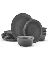 Pfaltzgraff Noah 12-Pc Dinnerware Set, Service for 4