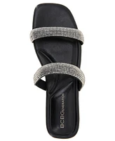 BCBGeneration Women's Glannis Rhinestone Embellished Sandal