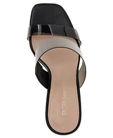 BCBGeneration Women's Parisa Block-Heel Vinyl Dress Sandals